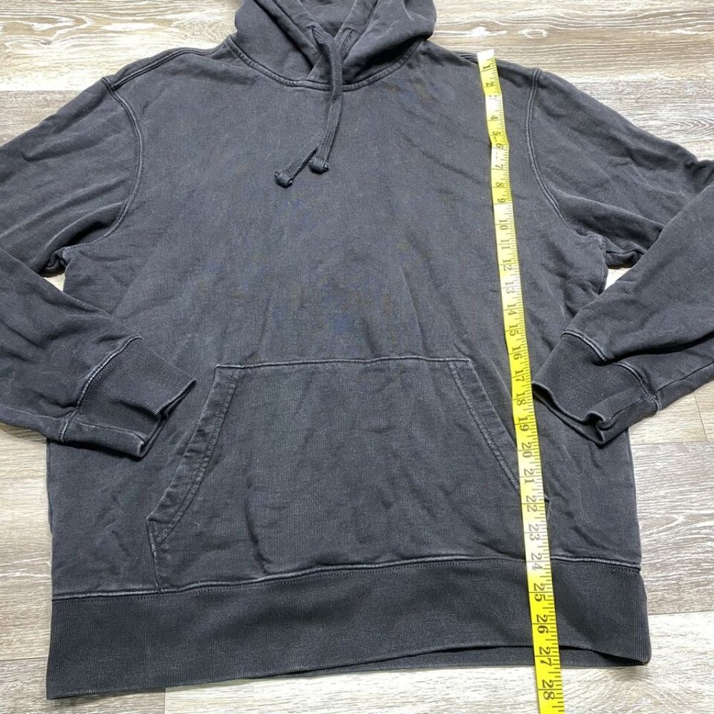 American Eagle Pullover Drawstring Tie Black Swea… - image 3